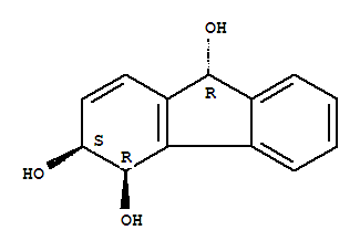 3H-fluorene-3,4,9-triol, 4,9-dihydro-, (3s,4r,9r)-(9ci) Structure,646507-14-4Structure