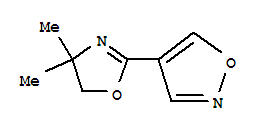 Isoxazole, 4-(4,5-dihydro-4,4-dimethyl-2-oxazolyl)-(9ci) Structure,646534-55-6Structure