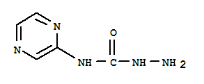 Hydrazinecarboxamide, n-pyrazinyl-(9ci) Structure,646998-82-5Structure