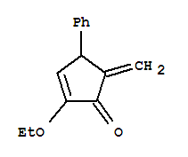 2-Cyclopenten-1-one,2-ethoxy-5-methylene-4-phenyl-(9ci) Structure,647024-72-4Structure