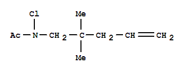 Acetamide, n-chloro-n-(2,2-dimethyl-4-pentenyl)-(9ci) Structure,647027-76-7Structure