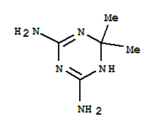 1,3,5-Triazine-2,4-diamine,1,6-dihydro-6,6-dimethyl-(9ci) Structure,64706-33-8Structure