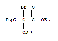 Ethyl 2-bromo-2-methyl-d3-propionate-3,3,3-d3 Structure,64768-38-3Structure