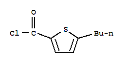 2-Thiophenecarbonyl chloride, 5-butyl-(9ci) Structure,64964-19-8Structure