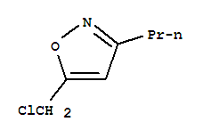 Isoxazole, 5-(chloromethyl)-3-propyl-(9ci) Structure,64988-70-1Structure