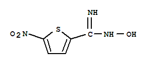 2-Thiophenecarboximidamide,n-hydroxy-5-nitro- Structure,65089-54-5Structure