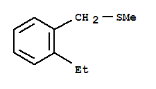 Benzene, 1-ethyl-2-[(methylthio)methyl]-(9ci) Structure,65130-44-1Structure