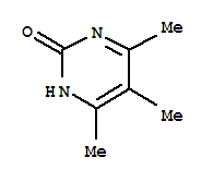 4,5,6-Trimethyl-2(1h)-pyrimidinone Structure,65133-47-3Structure