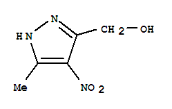 1H-pyrazole-3-methanol, 5-methyl-4-nitro-(9ci) Structure,65325-31-7Structure