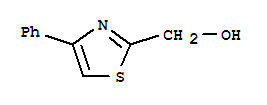 2-Hydroxymethyl-4-phenylthiazole Structure,65384-99-8Structure