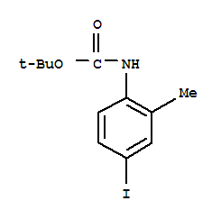 N-boc-4-iodo-2-methylaniline Structure,666746-27-6Structure