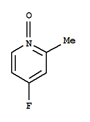 Pyridine, 4-fluoro-2-methyl-, 1-oxide (9ci) Structure,696-09-3Structure