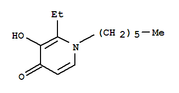 4(1H)-pyridinone, 2-ethyl-1-hexyl-3-hydroxy-(9ci) Structure,696584-98-2Structure