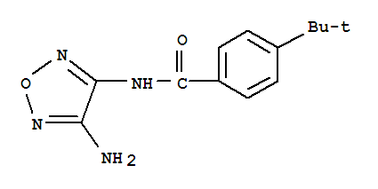 Benzamide, n-(4-amino-1,2,5-oxadiazol-3-yl)-4-(1,1-dimethylethyl)-(9ci) Structure,696647-76-4Structure