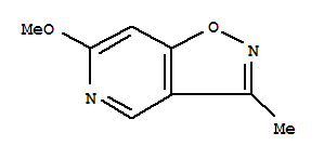 Isoxazolo[4,5-c]pyridine, 6-methoxy-3-methyl-(9ci) Structure,69790-39-2Structure