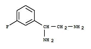 1,2-Ethanediamine, 1-(3-fluorophenyl)- Structure,69810-81-7Structure