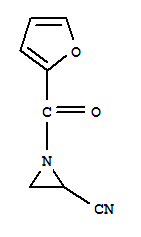 2-Aziridinecarbonitrile,1-(2-furanylcarbonyl)-(9ci) Structure,69826-57-9Structure