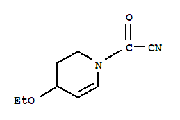 Pyridine, 1-(cyanocarbonyl)-4-ethoxy-1,2,3,4-tetrahydro-(9ci) Structure,700803-81-2Structure