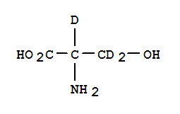 Dl-serine-2,3,3-d3 Structure,70094-78-9Structure