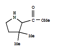 Proline, 3,3-dimethyl-, methyl ester (9ci) Structure,701197-44-6Structure