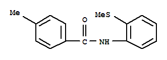 Benzamide, 4-methyl-n-[2-(methylthio)phenyl]-(9ci) Structure,701289-62-5Structure