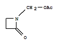 2-Azetidinone,1-[(acetyloxy)methyl]-(9ci) Structure,701910-98-7Structure