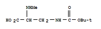 Alanine, 3-[[(1,1-dimethylethoxy)carbonyl]amino]-n-methyl-(9ci) Structure,701913-54-4Structure