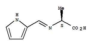 L-alanine, n-(1h-pyrrol-2-ylmethylene)-(9ci) Structure,704864-83-5Structure