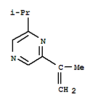 Pyrazine, 2-(1-methylethenyl)-6-(1-methylethyl)-(9ci) Structure,704909-06-8Structure