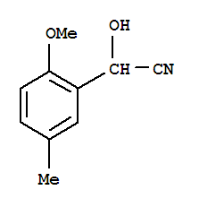 Mandelonitrile, 2-methoxy-5-methyl-(5ci) Structure,705288-17-1Structure