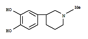 1,2-Benzenediol, 4-(1-methyl-3-piperidinyl)-(9ci) Structure,705917-49-3Structure