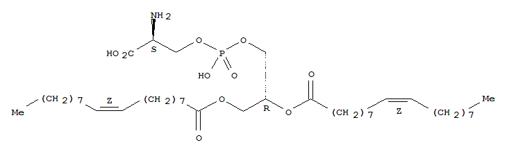 1,2-Dioleoylphosphatidylserine Structure,70614-14-1Structure