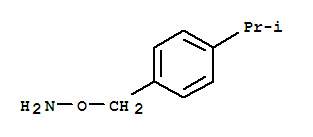 Hydroxylamine, o-[[4-(1-methylethyl)phenyl]methyl]-(9ci) Structure,706751-57-7Structure