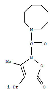 Azocine, octahydro-1-[[3-methyl-4-(1-methylethyl)-5-oxo-2(5h)-isoxazolyl]carbonyl]-(9ci) Structure,706804-35-5Structure