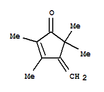 2-Cyclopenten-1-one, 2,3,5,5-tetramethyl-4-methylene-(9ci) Structure,709026-13-1Structure