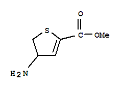 2-Thiophenecarboxylicacid,4-amino-4,5-dihydro-,methylester(9ci) Structure,709604-54-6Structure