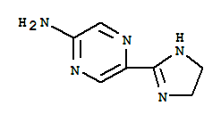 Pyrazinamine, 5-(4,5-dihydro-1h-imidazol-2-yl)-(9ci) Structure,710323-24-3Structure