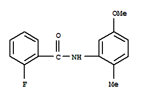 Benzamide, 2-fluoro-n-(5-methoxy-2-methylphenyl)-(9ci) Structure,712298-99-2Structure