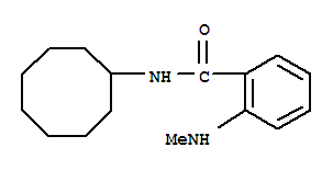 Benzamide, n-cyclooctyl-2-(methylamino)-(9ci) Structure,712299-75-7Structure