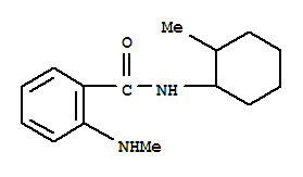 Benzamide, 2-(methylamino)-n-(2-methylcyclohexyl)-(9ci) Structure,712309-18-7Structure