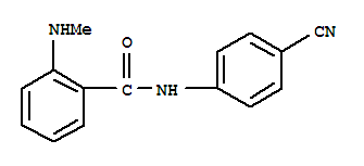 Benzamide, n-(4-cyanophenyl)-2-(methylamino)-(9ci) Structure,712309-26-7Structure