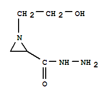 2-Aziridinecarboxylicacid,1-(2-hydroxyethyl)-,hydrazide(9ci) Structure,71331-16-3Structure