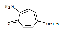 2,4,6-Cycloheptatrien-1-one,2-amino-5-butoxy-(9ci) Structure,714216-16-7Structure