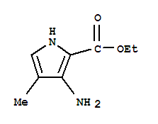 1H-pyrrole-2-carboxylicacid,3-amino-4-methyl-,ethylester(9ci) Structure,71435-32-0Structure