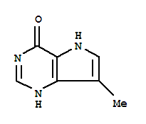 4H-pyrrolo[3,2-d]pyrimidin-4-one, 1,5-dihydro-7-methyl-(9ci) Structure,71435-37-5Structure