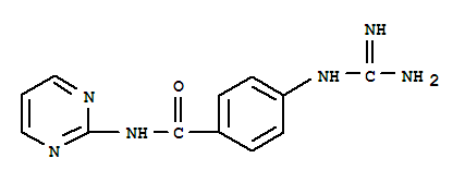 Benzamide, 4-[(aminoiminomethyl)amino]-n-2-pyrimidinyl-(9ci) Structure,714907-42-3Structure