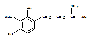 1,3-Benzenediol, 4-(3-aminobutyl)-2-methoxy-(9ci) Structure,716307-20-9Structure