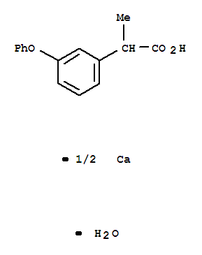 Fenoprofen calcium salt dihydrate Structure,71720-56-4Structure