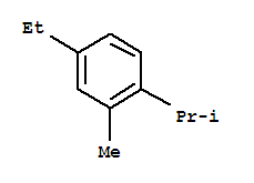 Benzene, 4-ethyl-2-methyl-1-(1-methylethyl)-(9ci) Structure,71745-53-4Structure