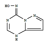 Pyrazolo[1,5-a]-1,3,5-triazin-4(1h)-one, oxime (9ci) Structure,71774-62-4Structure